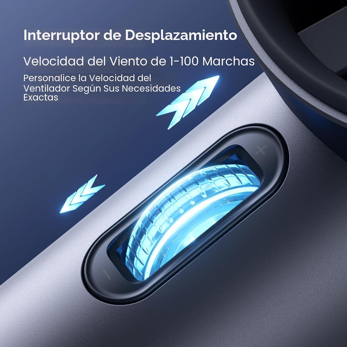 Ventilador de mano JISULIFE Pro1S - Flujo de aire de última generac...