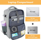 Taygeer Mochila de mano para hombres y mujeres, mochila de viaje co...