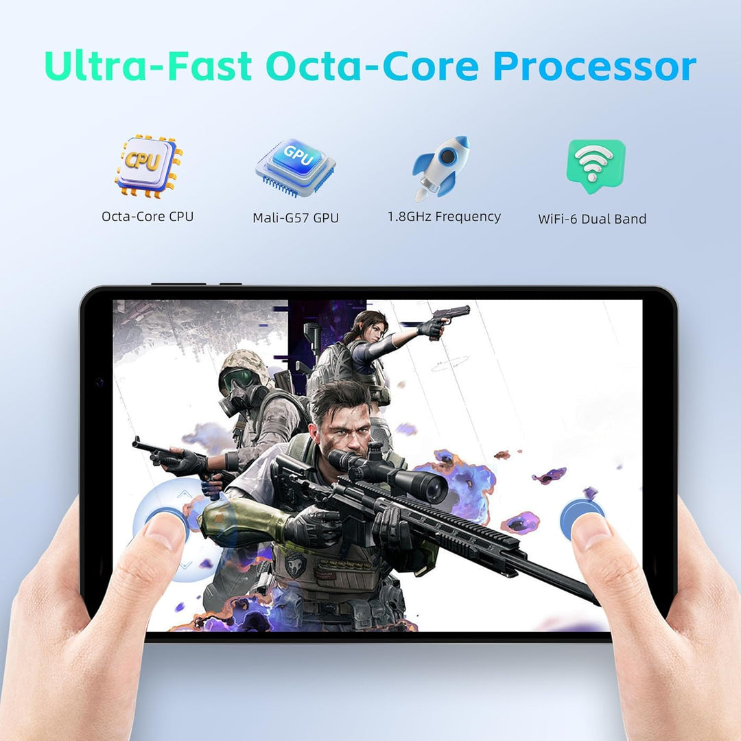 HAOVM 【2025 Android 15 Tablet M8 Tablet de 8 pulgadas, CPU de 8 núc...