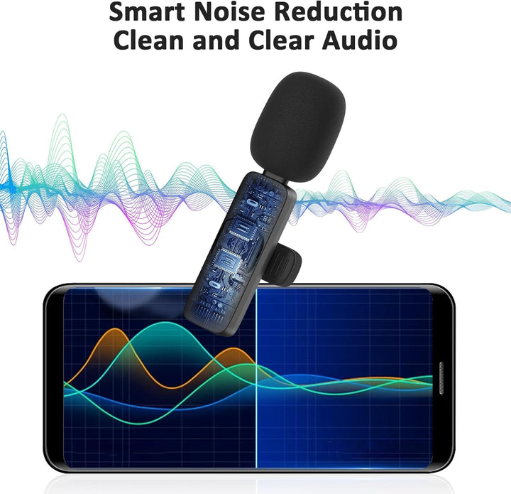 MAYBESTA Mini micrófono inalámbrico para iPhone 14 a continuación,...