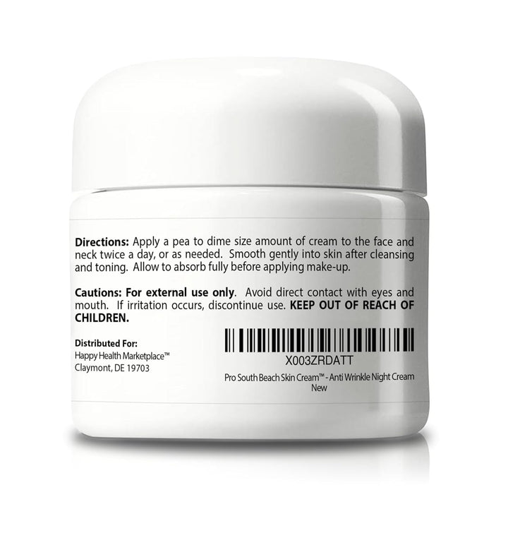 Pro South Beach Crema para la piel \u2013 2 meses de suministro de...