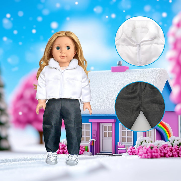 Accesorios de ropa para muñecas americanas de 18 pulgadas, 10 conju...