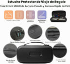 Micrófono inalámbrico dual 2.4G, micrófono recargable con bolsa de