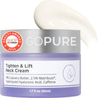goPure Crema para apretar y levantar el cuello, clínicamente probada