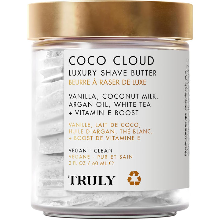 Truly Crema de afeitar de lujo | Fórmula de afeitado ultrahidratant...