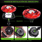 X Stadium Arena Battle Set con 12 Spinning Tops 3 Launchers 1 Grip Ages 6+