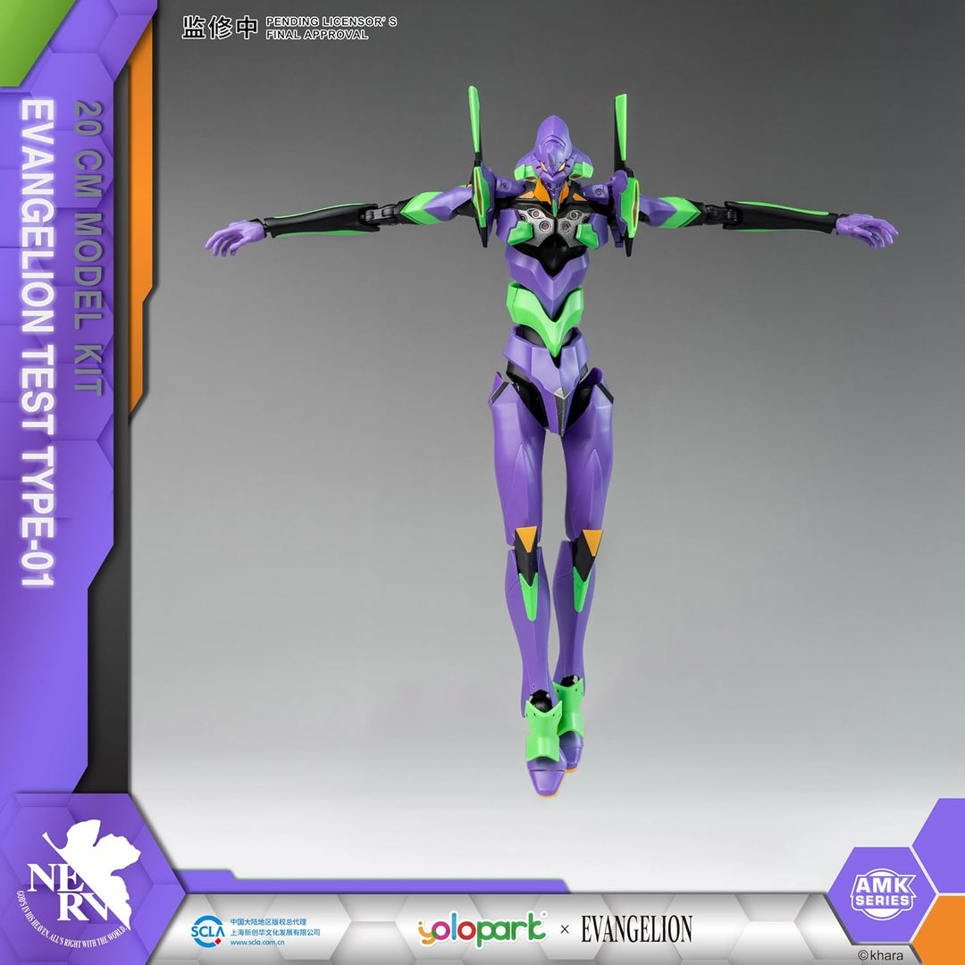 YOLOPARK Figura de Evangelion - Kit de Modelo Neon Genesis Evangeli...