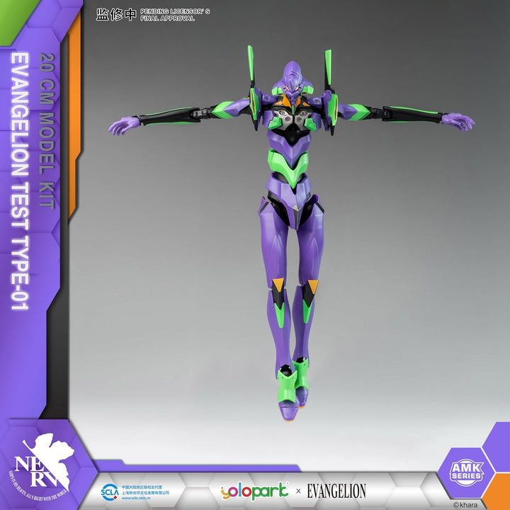 YOLOPARK Figura de Evangelion - Kit de Modelo Neon Genesis Evangeli...
