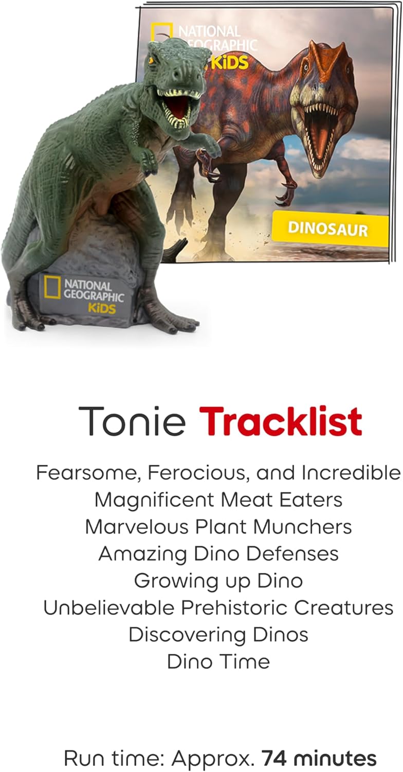 National Geographic Dinosaurio Audio Play Personaje para