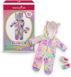 American Girl Summer\u2019s Stars &amp; Snuggles Pijamas para muñec...