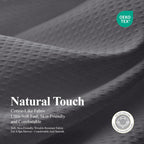 Set de Cortina de Ducha 3 en 1 con Forro 72x72 Gris Carbón