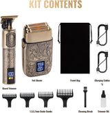 Ufree Afeitadora Eléctrica de Cabezal de Lámina para Hombres, Kit d...