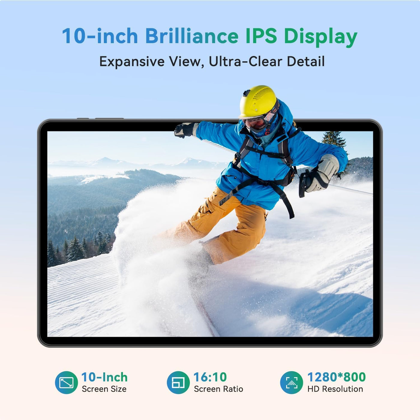 Tablet Android de 10 pulgadas, tableta Android 15 2025 para niños y...