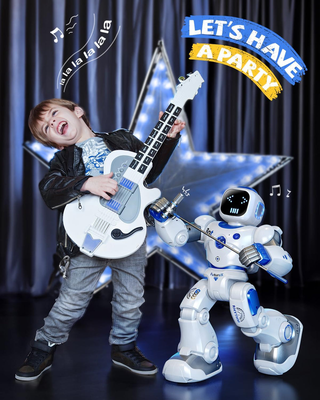 Ruko 1088 Smart Robot Toy para niños, regalo interactivo programable grande
