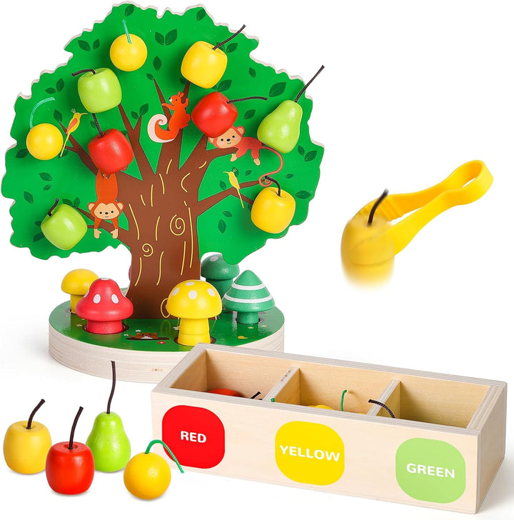 Juguete magnético para recoger calabaza, juguetes Montessori para n...