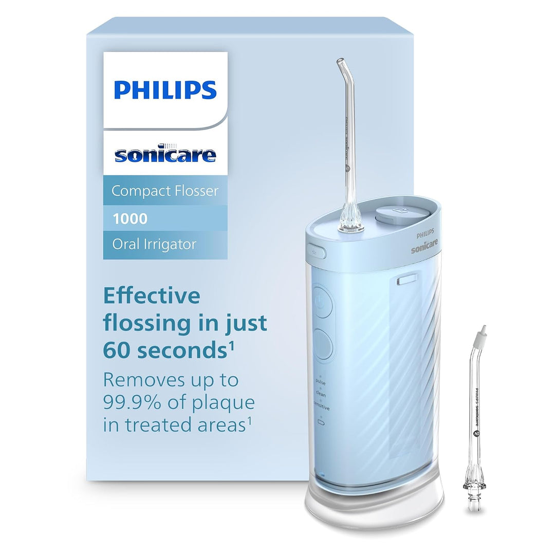 Philips Sonicare Irrigador Compacto 1000, Irrigador Dental de Agua...