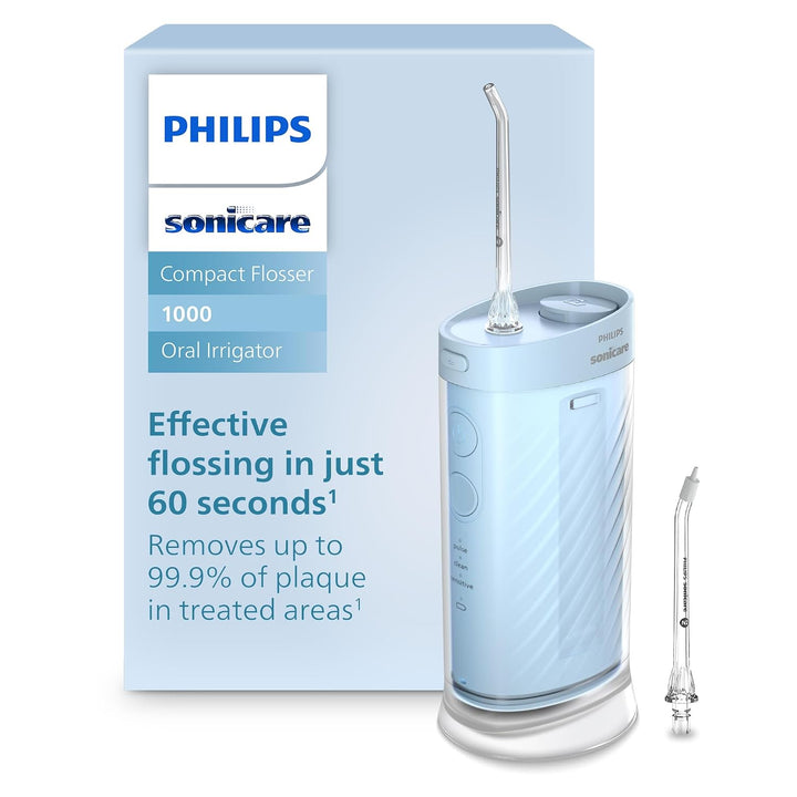 Philips Sonicare Irrigador Compacto 1000, Irrigador Dental de Agua...