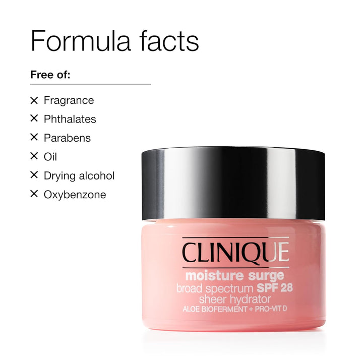 Clinique Moisture Surge Broad Spectrum SPF 28 Sheer Hydrator Face M...