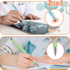 Yeaqee 100 bolígrafos a granel con punta de lápiz capacitivo, colores