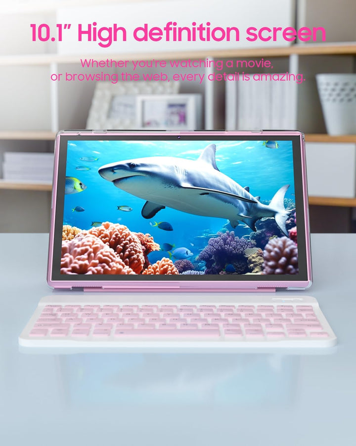 ATOZEE Tablet 2 en 1 Android 14 Tabletas con teclado de 10 pulgadas...