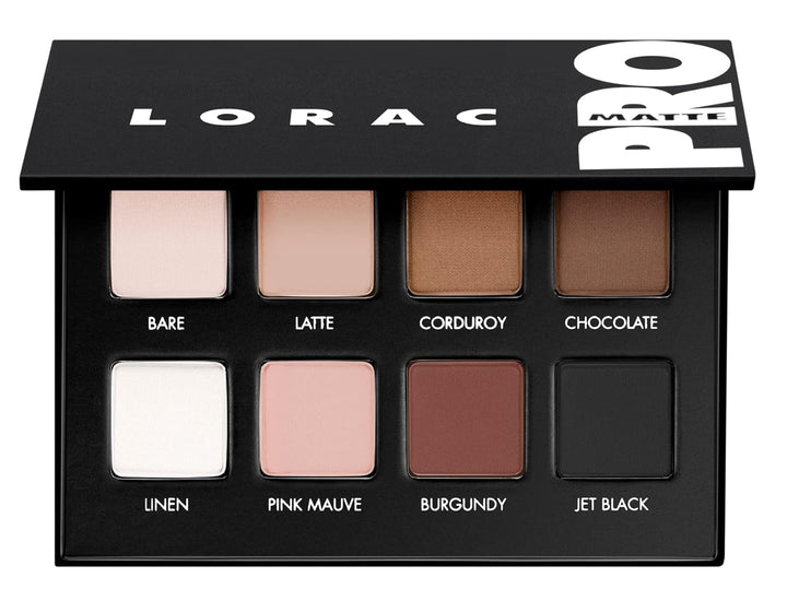 LORAC PRO - Paleta de sombras de ojos mate y brillante, metálico de...