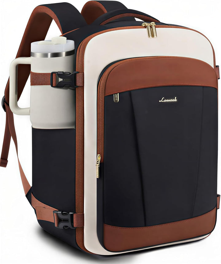 LOVEVOOK Mochila de viaje de 40 L para mujeres y hombres, mochila d...