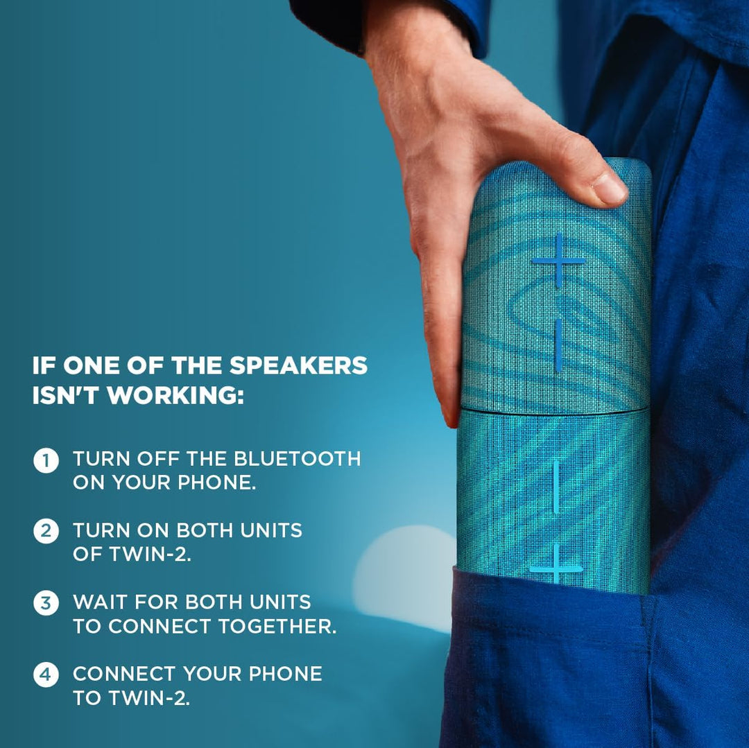 Stromberg - Mini altavoz Bluetooth portátil 2 en 1, potencia de 10...