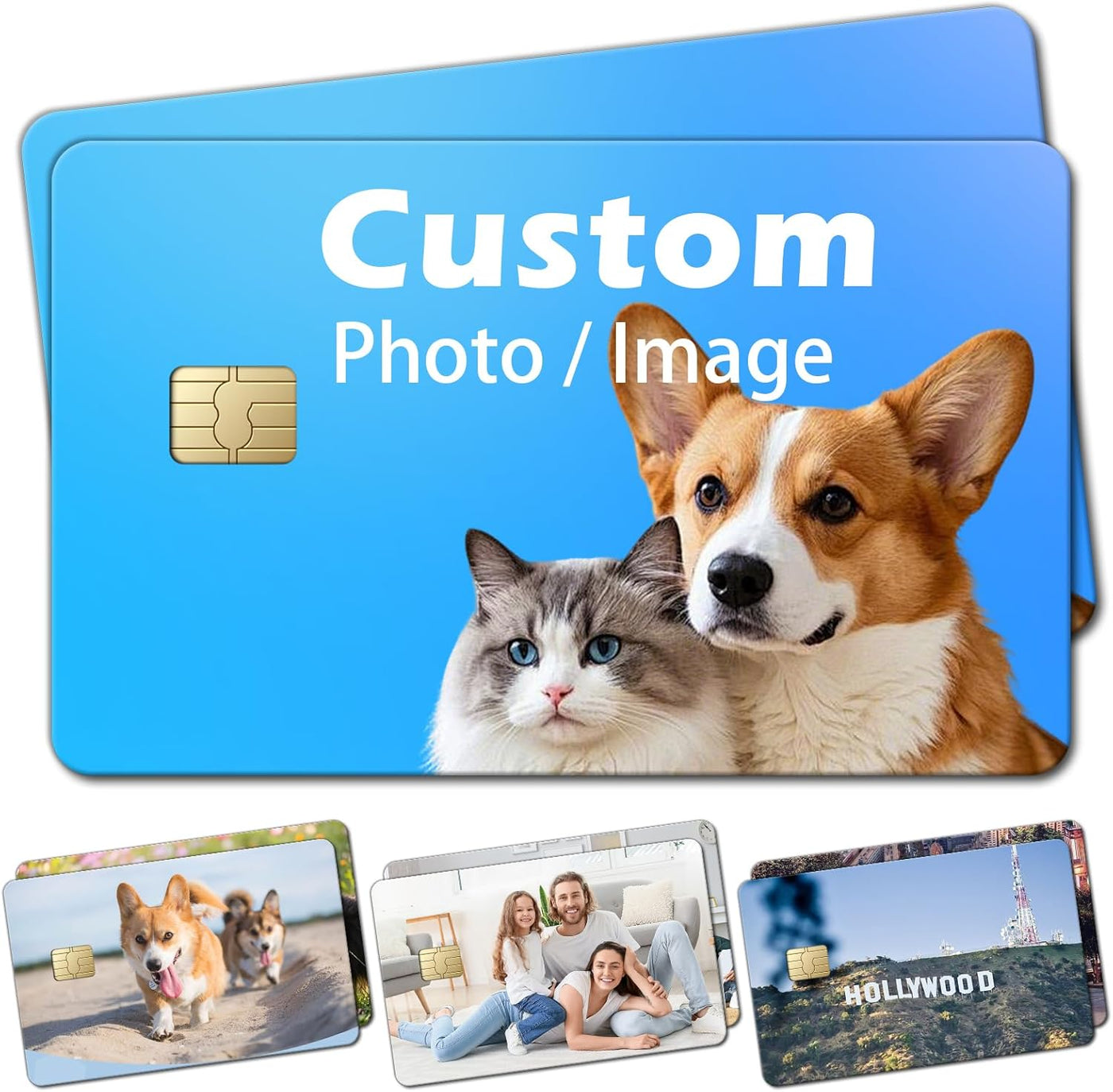 Skin personalizado para tarjetas de crédito calcomanía de