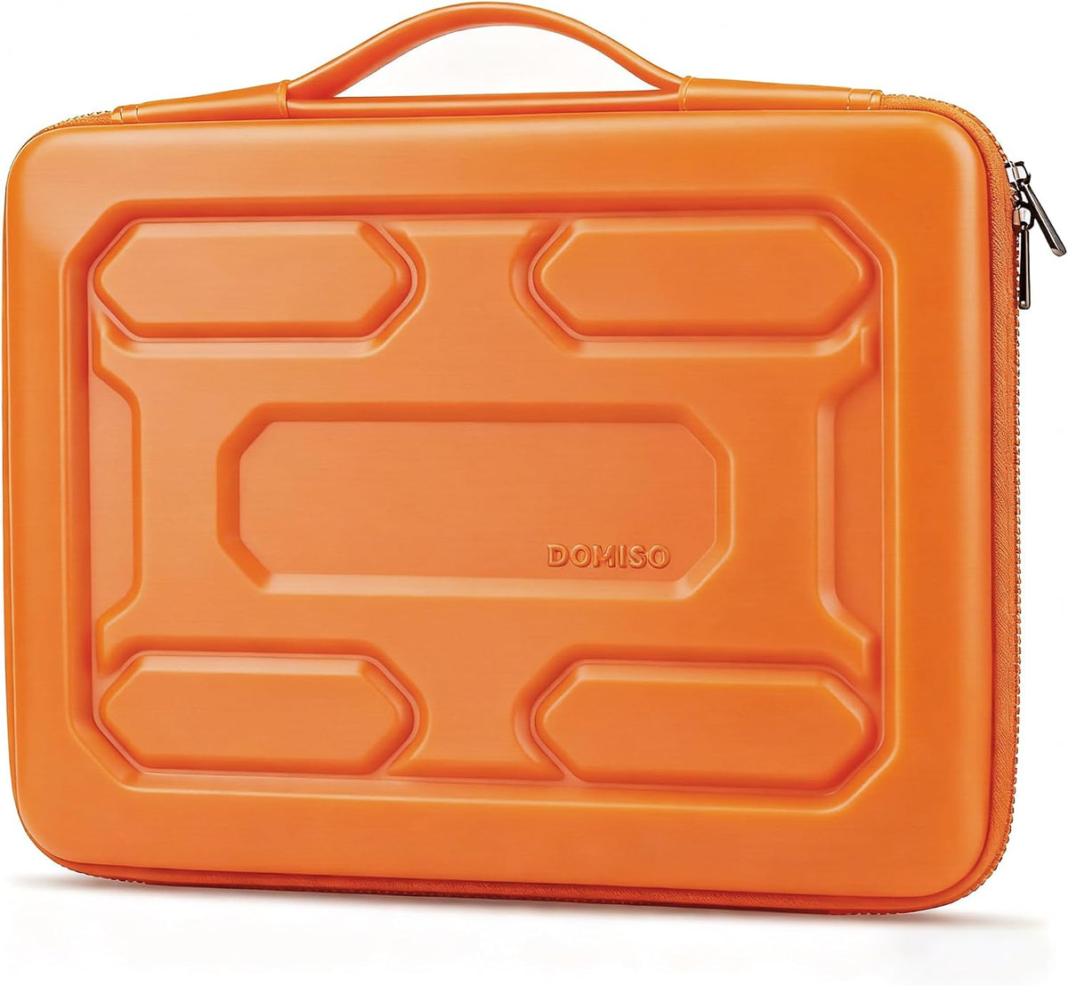 DOMISO Funda para portátil de 17 pulgadas con asa a prueba de golpes, impermeable, funda protectora de EVA para 17.3" ZBook Fury 17.3 G8/MSI GS73VR Stealth Pro/HP Envy 17/LG Gram 17"/ROG Strix GL702VS