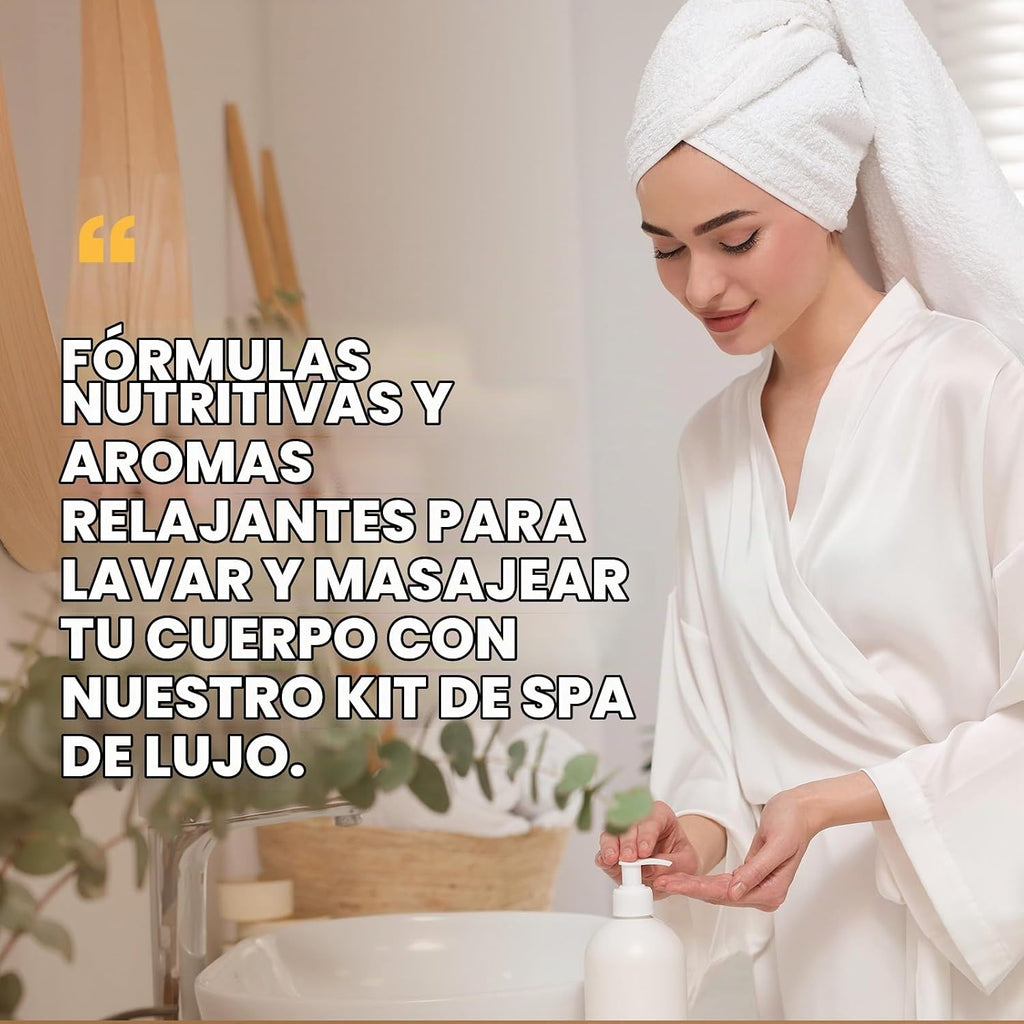 Regalos para mujeres y hombres, juego de 20 cestas de regalo de spa de