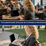 Pantalla magnética de privacidad para laptop de 14 pulgadas, 16:9,...