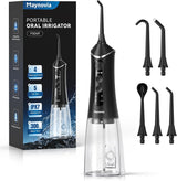 Maynovia Irrigador dental inalámbrico para dientes, irrigador oral...