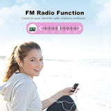 Reproductor de música MP3 con Bluetooth, almacenamiento de 32 GB, p...