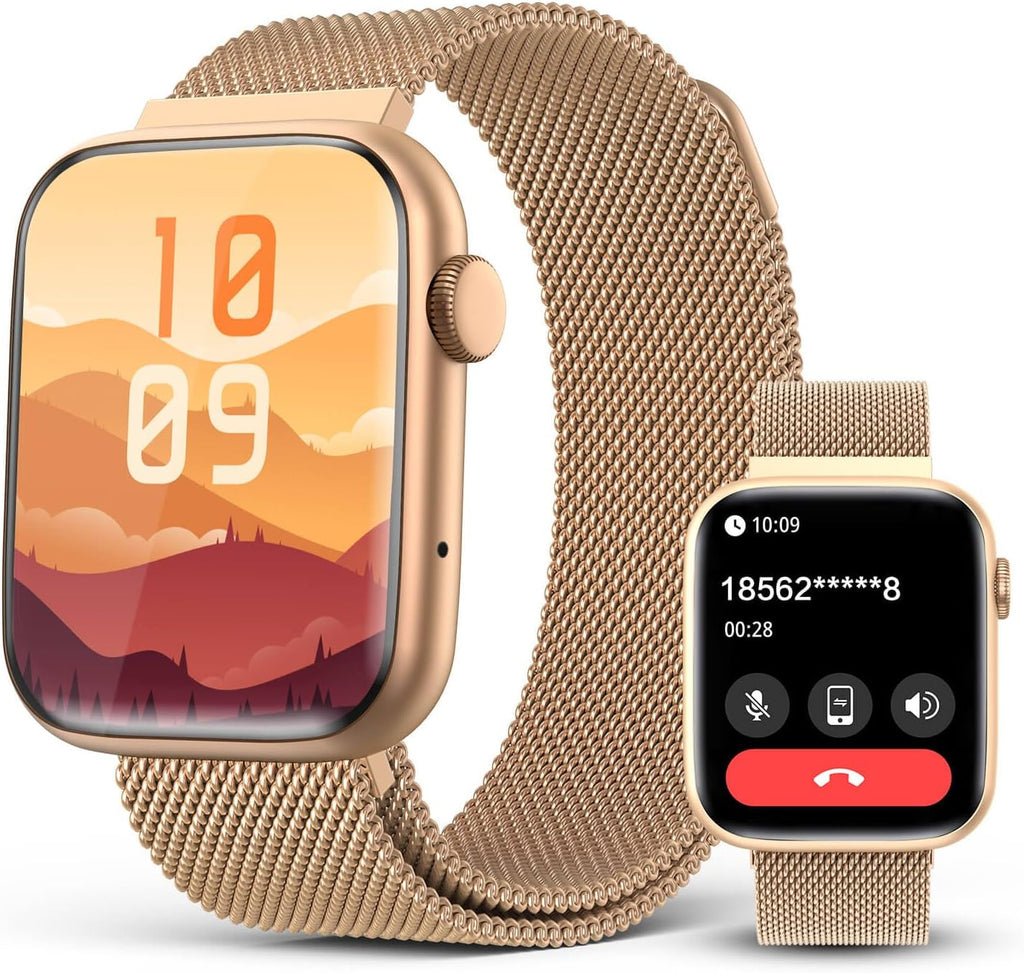 Smartwatch para Mujer 1.9" AMOLED AOD, DA GPT, Cara de reloj IA