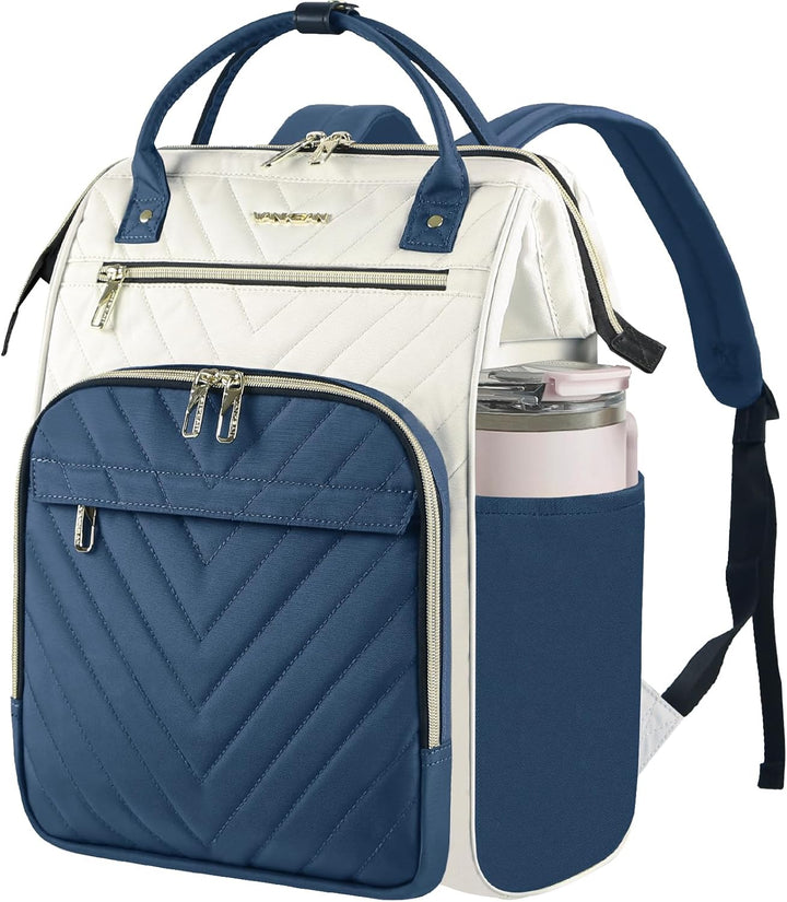 VANKEAN Mochila para laptop de 17 pulgadas para mujeres y hombres,...