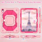 WESOROL Funda para iPad (A16) de 11ª generación de 11 pulgadas (2025) iPad de 10ª generación de 10.9 pulgadas (2022), protección completa contra caídas funda para iPad de 10ª generación con soporte