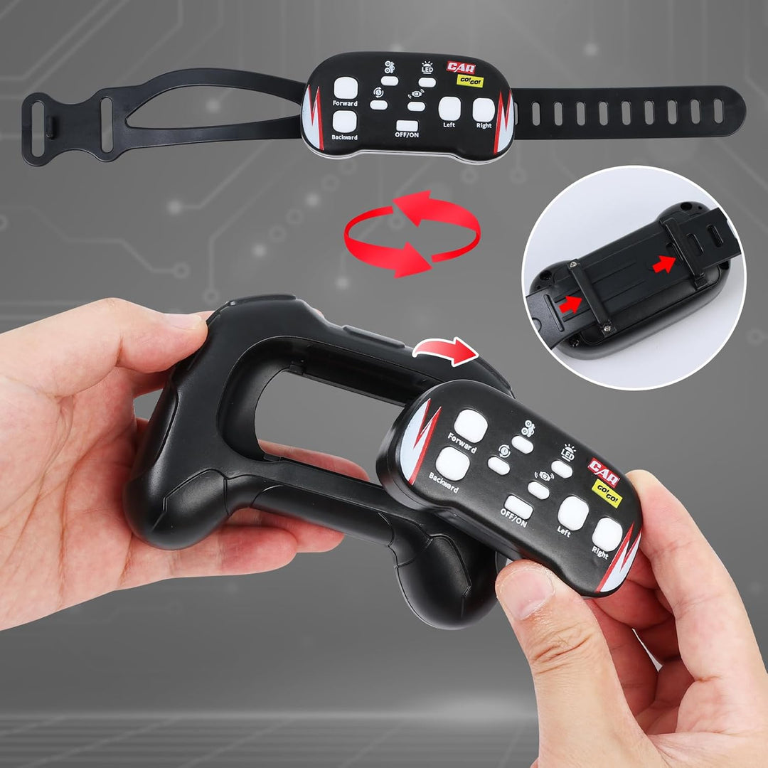 QXHOL - Camión monstruo impermeable RC con gesto, vehículo de contr...
