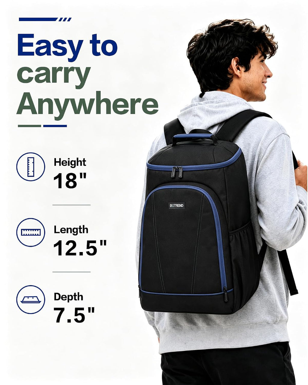 BGTREND Estuche de transporte para PS5, bolsa de consola de juegos con