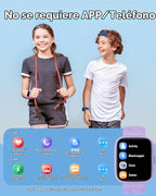 BIGGERFIVE Smart Watch para Kids, 1.8" Fitness Tracker Watch con Pedometer