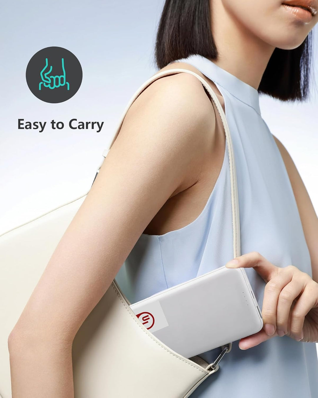 Miady [Listado UL] Paquete de 2 cargadores portátiles, 10000 mAh Sl...