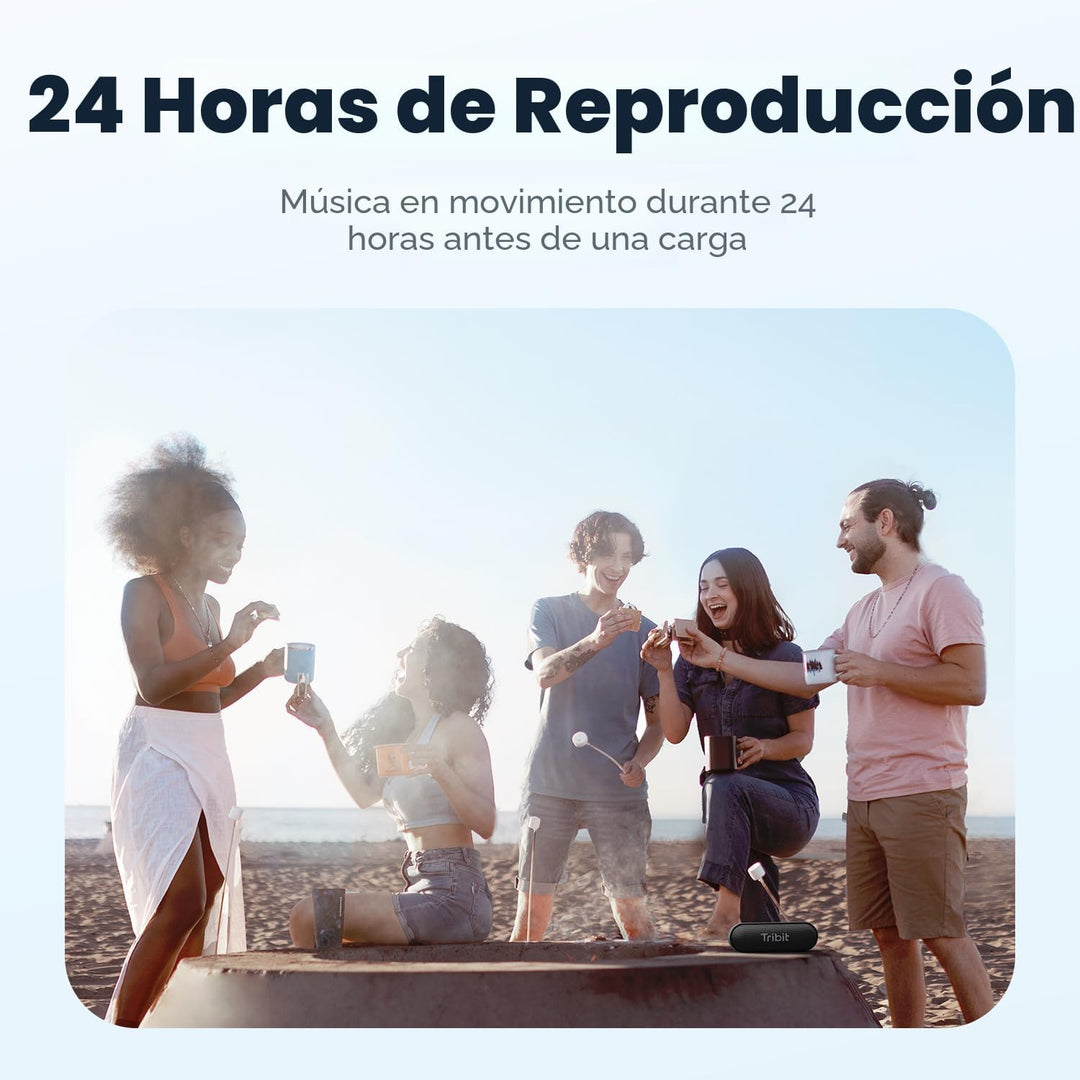Tribit XSound Go Altavoz Bluetooth portátil, 12 W altavoz inalámbri...