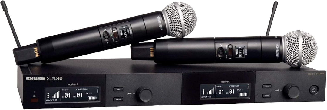 Sistema de micrófono inalámbrico digital Shure SLXD24\/SM58 - Inclu...