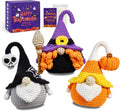 MAGIMUSE Kit de ganchillo para principiantes, kit de inicio de ganchillo para adultos, kit de ganchillo para Halloween, amigurumi, kits de animales de ganchillo, juego de hilo con tutoriales en video