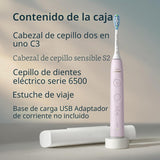 Cepillo de Dientes Eléctrico Philips Sonicare Serie 6500 - Tecnolog...