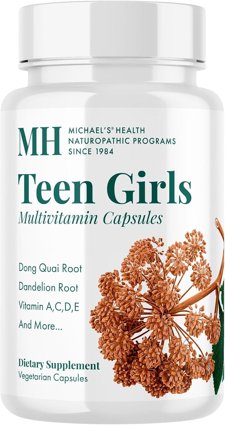 MICHAEL'S Health Naturopathic Programs Teen Girls Multivitamínico -...