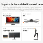 INNOCN Monitor ultraancho 5K 5120 x 2160p de 40 pulgadas para portá...