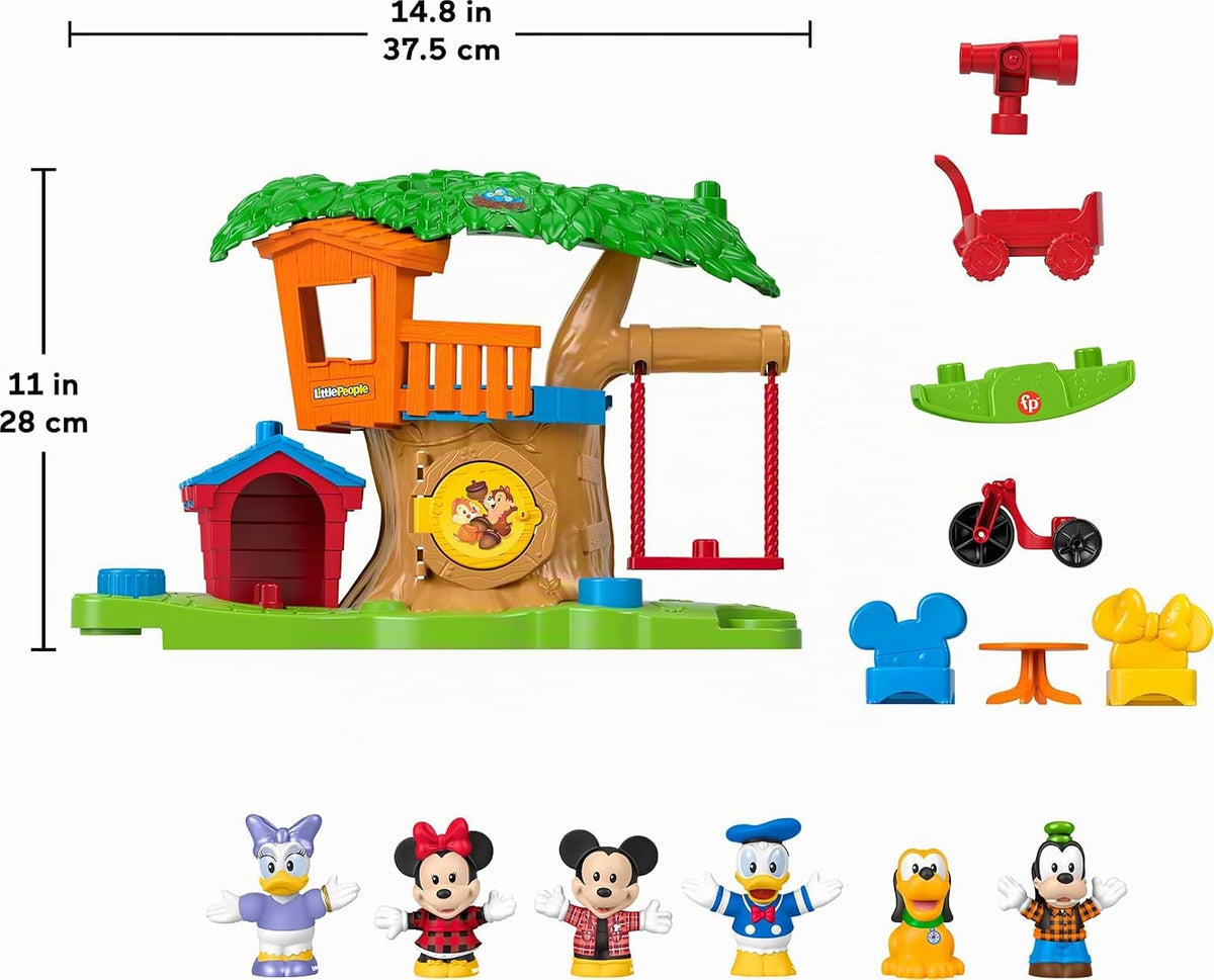 Fisher-Price Little People Disney Jr Tree Fort Playset
