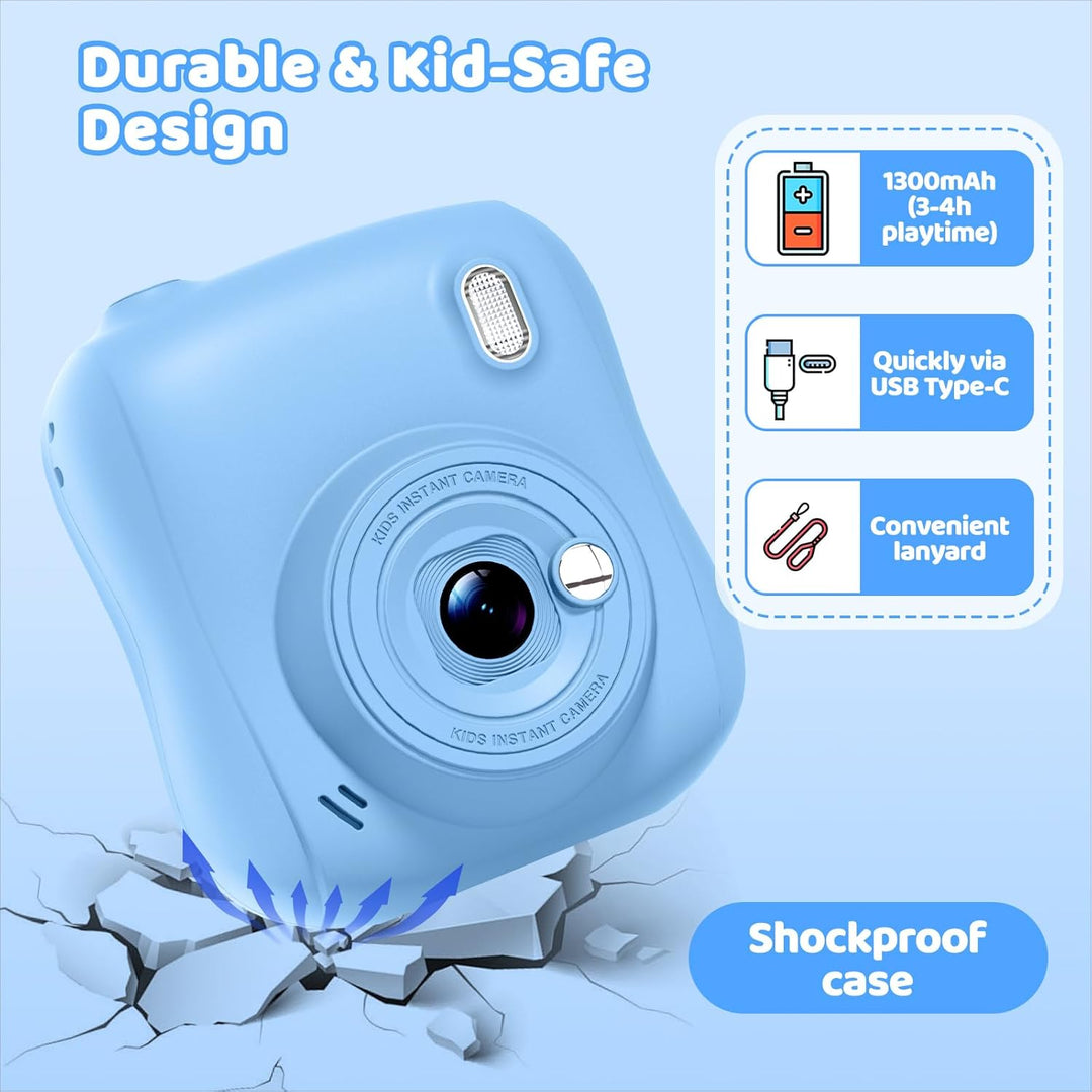 Cámara de impresión instantánea para niños, los mejores regalos de...