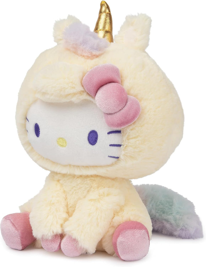 GUND Sanrio Hello Kitty - Juguete de peluche de unicornio