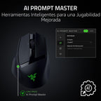 Razer Basilisk Mobile Portátil Ergonómico Ratón Inalámbrico para Ga...